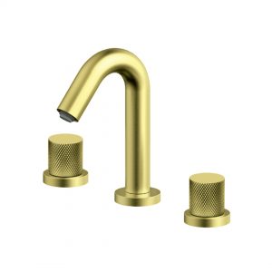 ROSAN GOLD 230301G Baterija podgradna za lavabo dvoručna
