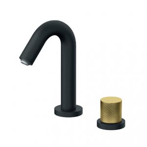 ROSAN S2 BLACK GOLD 230401BG Baterija podgradna za lavabo jednoručna