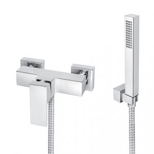 ROSAN QUADRO JQ37101 BATERIJA ZA TUŠ KADU SA RUČNIM TUŠEM
