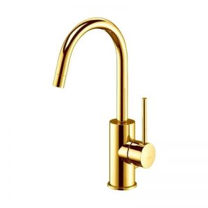 Keramika Davidovic Paffoni Light baterija za lavabo 078 zlatna PAFFONI LIG078HG
