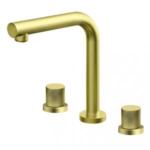 ROSAN GOLD 230309G Baterija podgradna za lavabo dvoručna - visoka