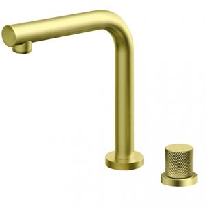 ROSAN GOLD 230409G Baterija podgradna za lavabo jednoručna - visoka
