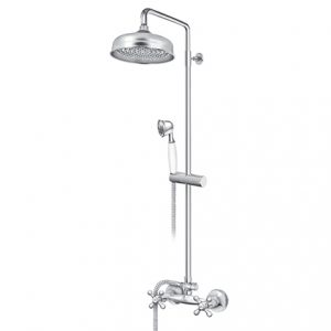 ROSAN NOSTALGIJA N10251 BATERIJA ZA TUŠ KADU SA USPONSKIM I RUČNIM TUŠEM