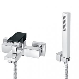 ROSAN QUADRO BLACK JQ33101B BATERIJA ZA KADU SA RUČNIM TUŠEM