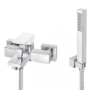 ROSAN QUADRO WHITE JQ33101W BATERIJA ZA KADU SA RUČNIM TUŠEM