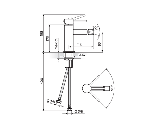 ROSAN ZERRO JZ39101 BATERIJA ZA BIDE ROSAN ZERRO JZ39101 BATERIJA ZA BIDE