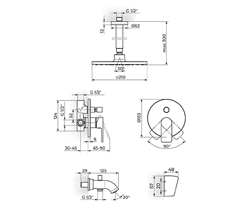 ROSAN S2 BLACK 231703B UZIDNA BATERIJA