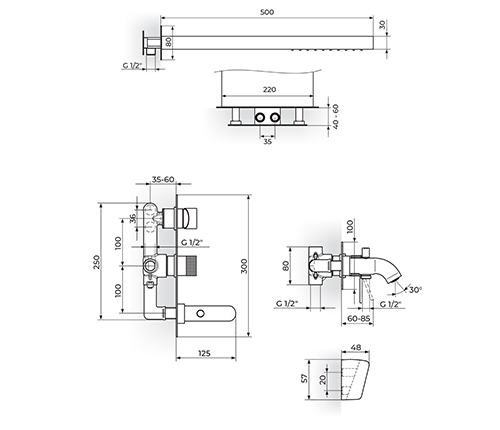 ROSAN S2 BLACK 231709B UZIDNA BATERIJA