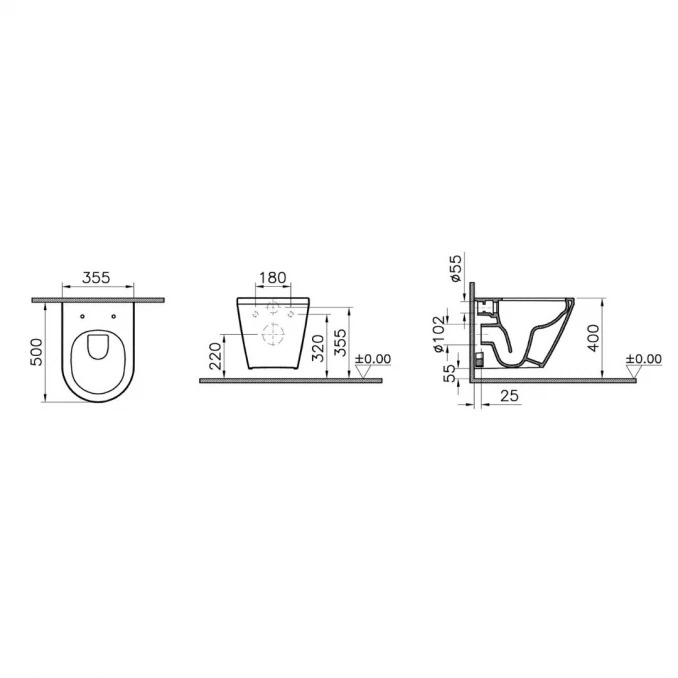 Konzolna šolja VITRA INTEGRA compact 50cm rimex 7040B003-0075 (3) Konzolna šolja VITRA INTEGRA compact 50cm rimex 7040B003-0075