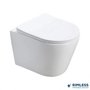 Konzolna wc šolja PURE compact rimless sa duroplast soft close wc daskom MH300