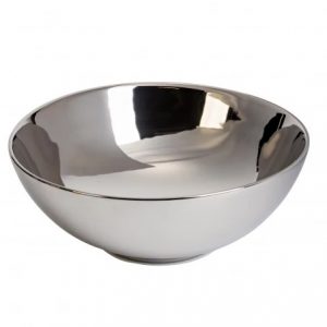 Lavabo nadgradni MINOTTI fi410x160 silver 7009S