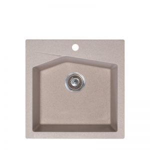 Metalac granitna usadna sudopera xLinea 50 bež 500x500 ø90 3304069