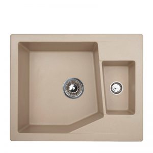 Metalac granitna usadna sudopera xLinea M 1.5D šampanj 620x500 Ø90 3304075