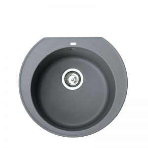 Metalac granitna usadna sudopera xOmega E520 grafit Ø90 1306003