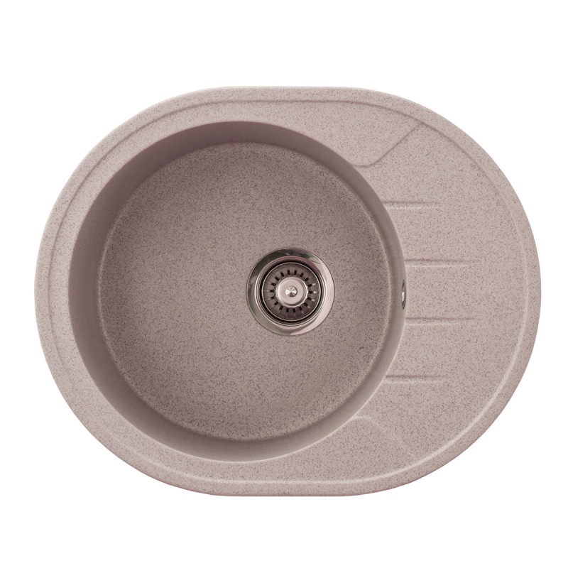 Metalac granitna usadna sudopera xVenera M bež 620x500 Ø90 3304025 Metalac granitna usadna sudopera xVenera M bež 620x500 Ø90 3304025