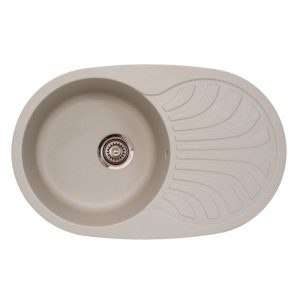 Metalac granitna usadna sudopera xVenera Plus šampanj 780x500 Ø90 3304043