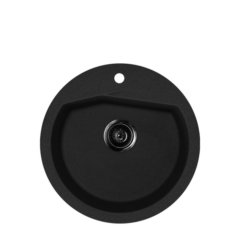 Metalac granitna usadna sudopera xVesta crna E520 ø90 3304057 (2) Metalac granitna usadna sudopera xVesta crna E520 ø90 3304057