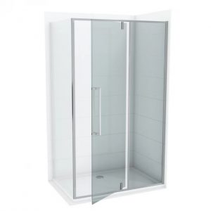 Stakleni paravan CONCEPT ABSOLUT 100x200cm staklo 6mm providno sa pivot vratima C-02-6100