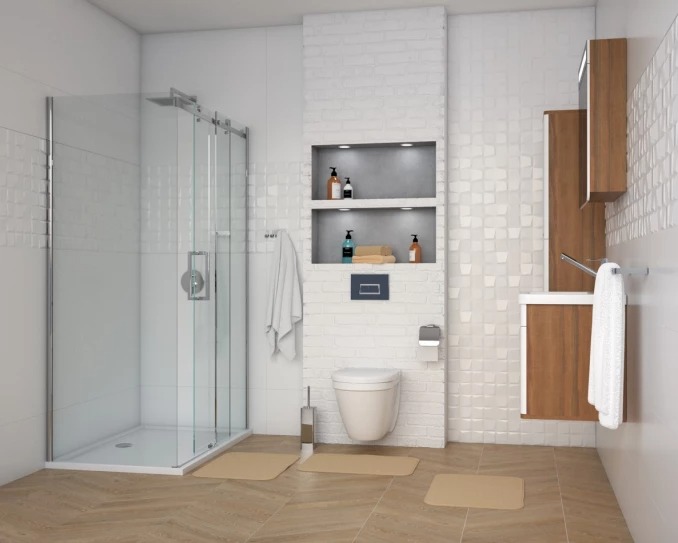 Tuš kabina CONCEPT NEPTUN 100x80cm staklo 8mm providno desna C-02-7100R (1) Tuš kabina CONCEPT NEPTUN 100x80cm staklo 8mm providno desna C-02-7100R