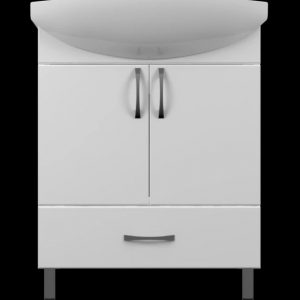 UNI Toaletni ormarić 65 sa lavaboom i soft close šarkama 0516