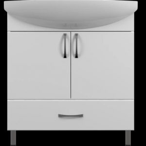 UNI Toaletni ormarić 75 sa lavaboom i soft close šarkama 0519