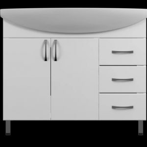 UNI Toaletni ormarić 95 sa lavaboom i soft close šarkama 0525