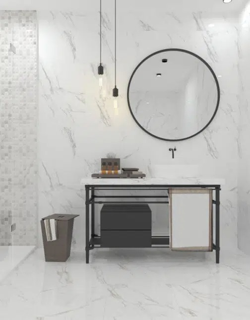 Keramika Davidovic Calacatta Blanco 60,8×60,8 UEN203 (2) Keramika Davidovic Calacatta Blanco 60,8×60,8 UEN203