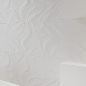Keramika Davidovic Frozen Lake White Structure Satin 39,8×119,8 NT102-002-1